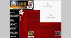Desktop Screenshot of alanmillerjewelers.com
