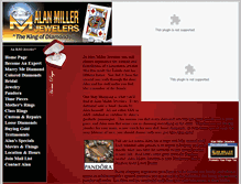 Tablet Screenshot of alanmillerjewelers.com
